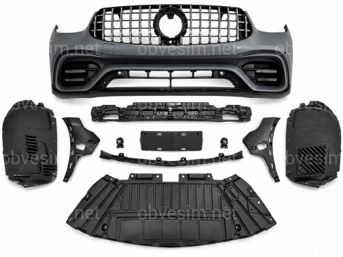 Бампер передній у зборі AMG GLC63 Mercedes GLC X253 C253 2019-2022