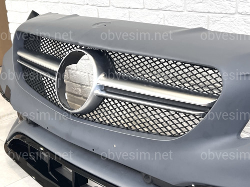 Бампер передній у зборі CLA45 AMG Mercedes CLA class C117 2013-2018