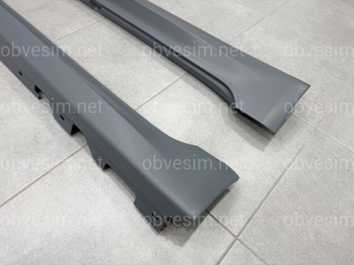Накладки на пороги M-paket BMW 5 series G30 / G31 2017-2023