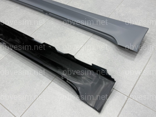 Накладки на пороги M-paket BMW 5 series G30 / G31 2017-2023