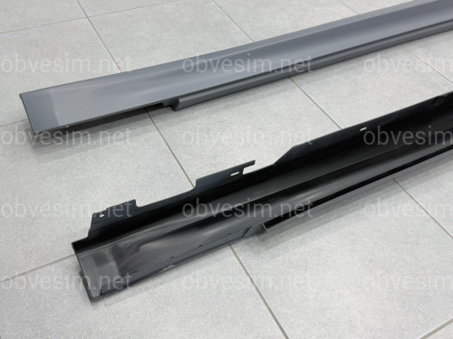 Накладки на пороги M-paket BMW 5 series G30 / G31 2017-2023