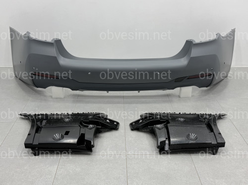 Комплект обвісу M paket LCI для BMW 5 series G30 2020-2023 (передній / задній бампер, пороги)