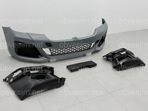 Комплект обвісу M paket LCI для BMW 5 series G30 2020-2023 (передній / задній бампер, пороги)