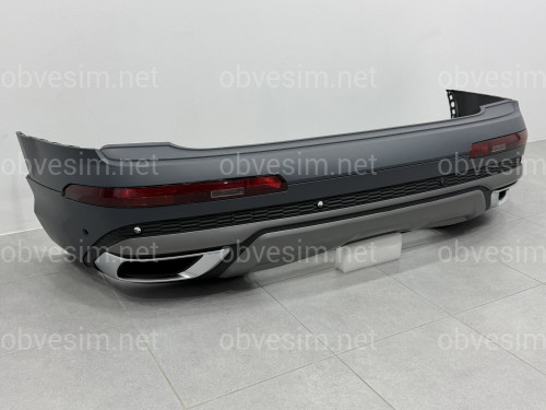 Бампер задній у зборі S-Line для Audi Q7 4M 2020-2024
