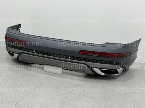 Бампер задній у зборі S-Line для Audi Q7 4M 2020-2024