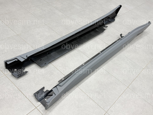 Пороги M-paket BMW X1 U12 LONG 2023+ 2шт.