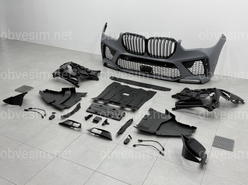 Передній бампер X5M F95 з решіткою для BMW G05 2018-2022