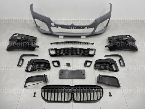Комплект обвісу з решіткою M760 BLACK для BMW 7 series G12 2019-2022