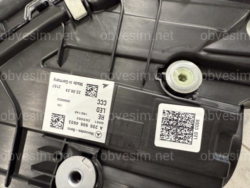 Права фара Full LED Mercedes C-Class W206 2021 - комплектна з блоками
