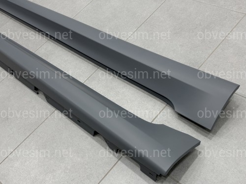 Накладки на пороги M-paket BMW 7 series G12 2019-2022