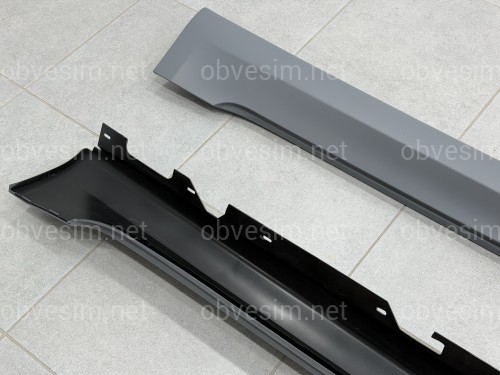Накладки на пороги M-paket BMW 7 series G12 2019-2022
