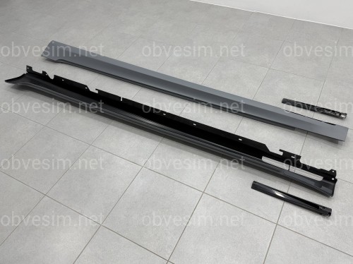 Накладки на пороги M-paket BMW 7 series G12 2019-2022