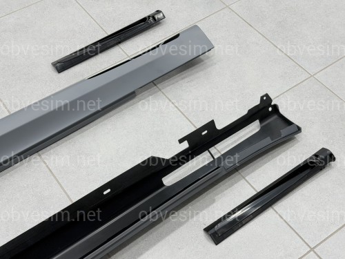 Накладки на пороги M-paket BMW 7 series G12 2019-2022