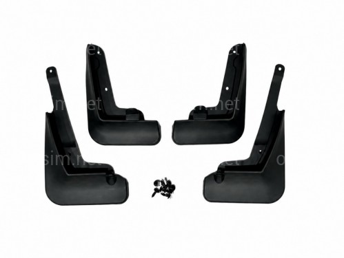Бризковики Zeekr 001 2024+ комплект 4шт.