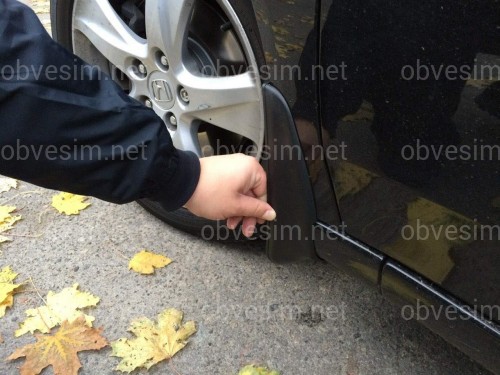 Бризковики Honda Accord CL8 2008-2012 без обвісу (форма оригіналу) комплект 4шт.