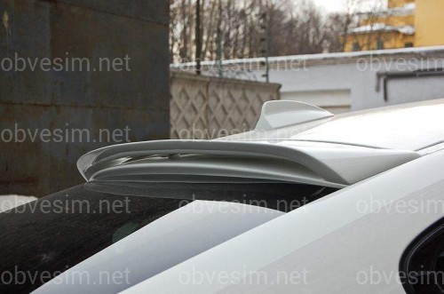 Козирок кришки багажника Hamann для BMW X6 у кузові E71 ABS пластик під фарбування
