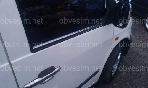 Молдинги вікна нижні Mercedes-Benz Vito W638 1996-2003 (нержавіюча сталь)