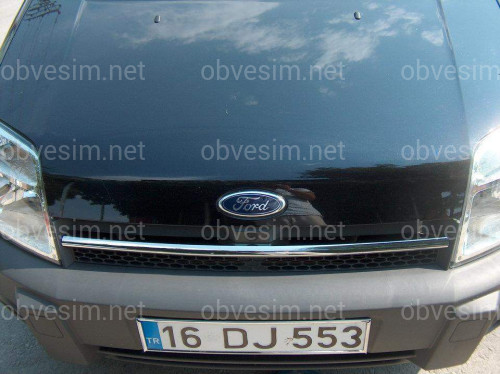 Хром накладка на решітку радіатора Ford Transit Connect/Tourneo 2004-2008