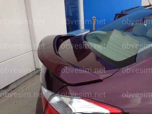 Спойлер на багажник Honda Accord CL 9 2012 із стоп сигналом ABS пластик